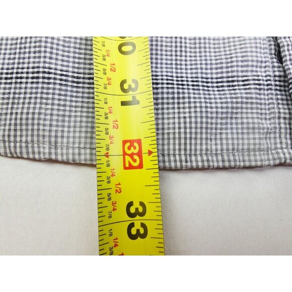Exofficio Insect Shield Size XL Men Black White Check Long Sleeve Logo Tag Shirt - Picture 10 of 12